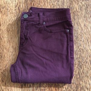 URBAN OUTFITTERS BDG straight leg jean in wine 27